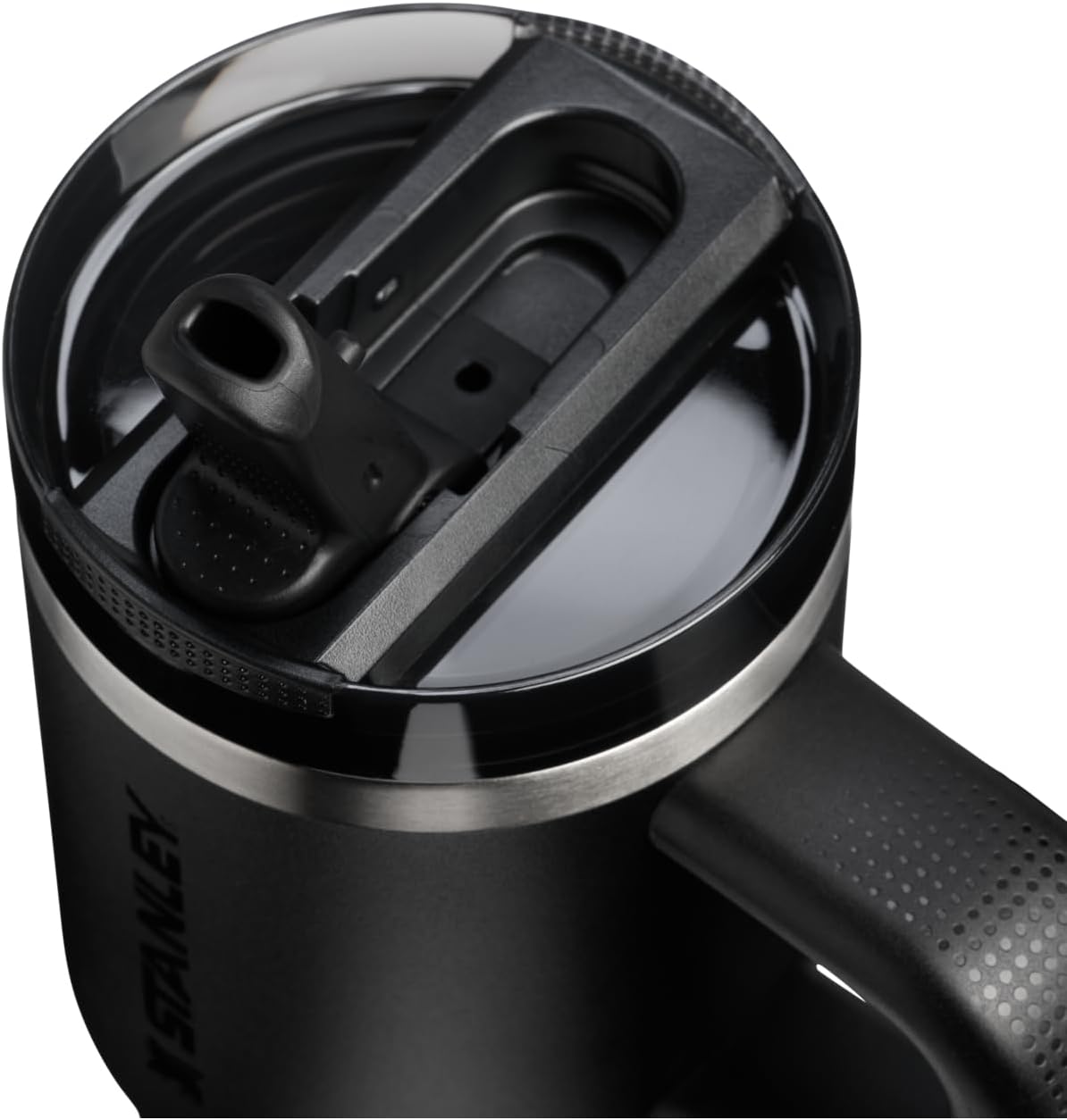 STANLEY Quencher ProTour Tumbler - 14 oz Insulated Stainless Steel with Flip Straw & Leakproof Lid | Black 2.0
