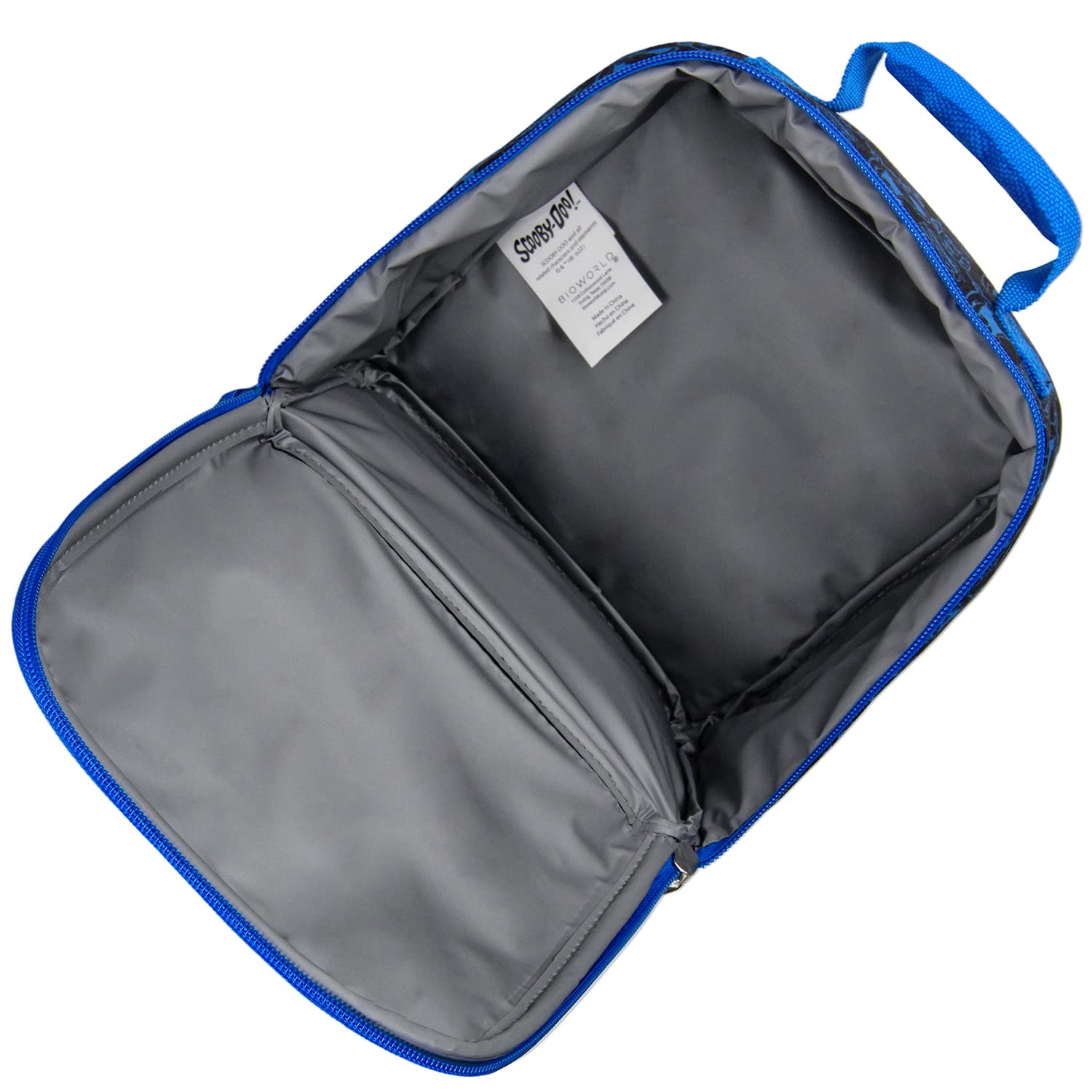 Scooby-Doo Scooby Snacks Dual Compartment Insulated Lunch Tote Bag 10"