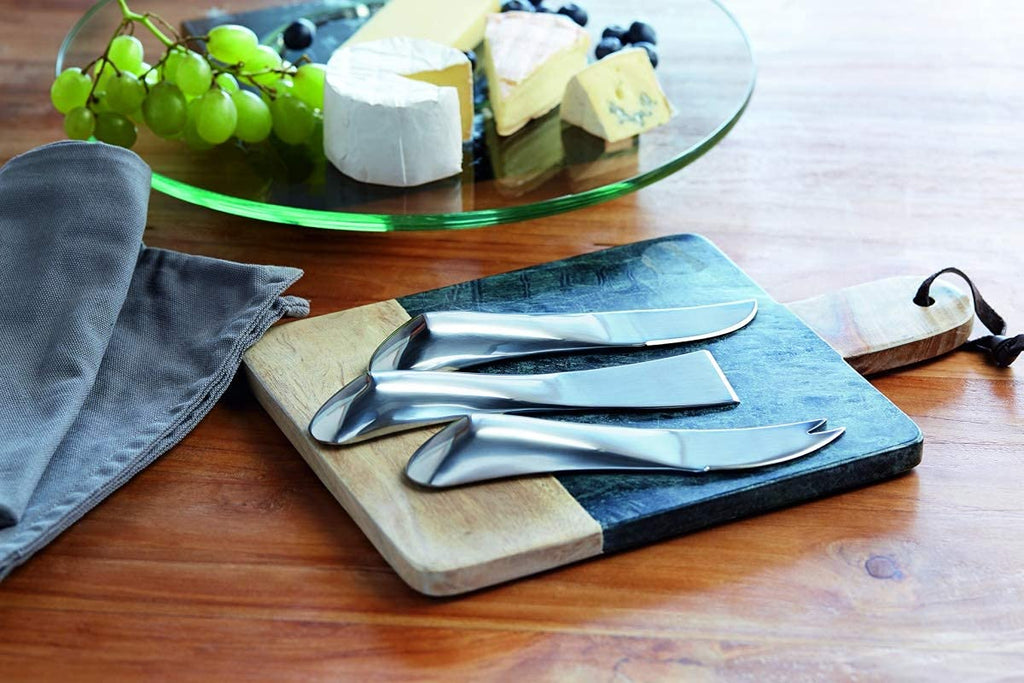 Philippi Set of 3 Wave Cheese Knives