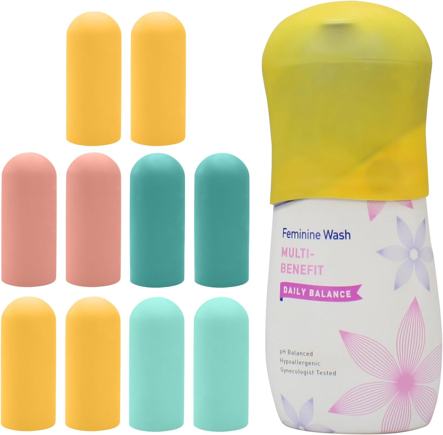 TRANOMOS Silicone Bottle Covers - Leak-Proof Travel Essentials for Men & Women | Perfect for Beach & Cruise Vacations