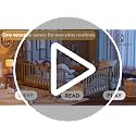 Twin Montessori Floor Bed Frame with High Guardrails and Door