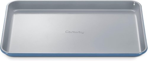 Caraway Non-Stick Ceramic Baking Sheet - Non-Toxic PTFE & PFOA Free - Ideal for Baking & Roasting - Medium (15" x 10") - Slate