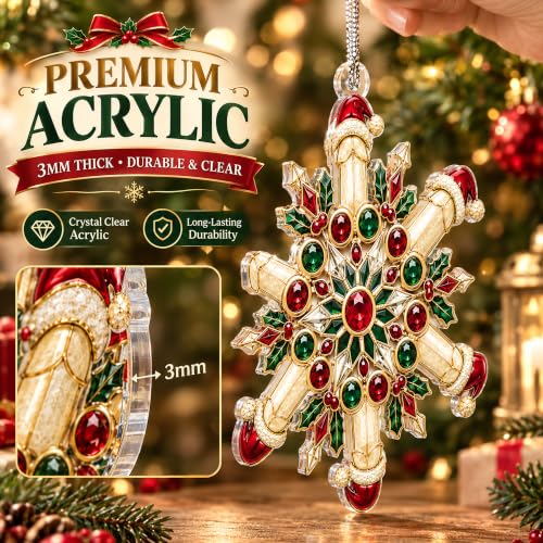 Xmasfun 04 Naughty Christmas Ornaments – Funny Holiday Decor for Adults