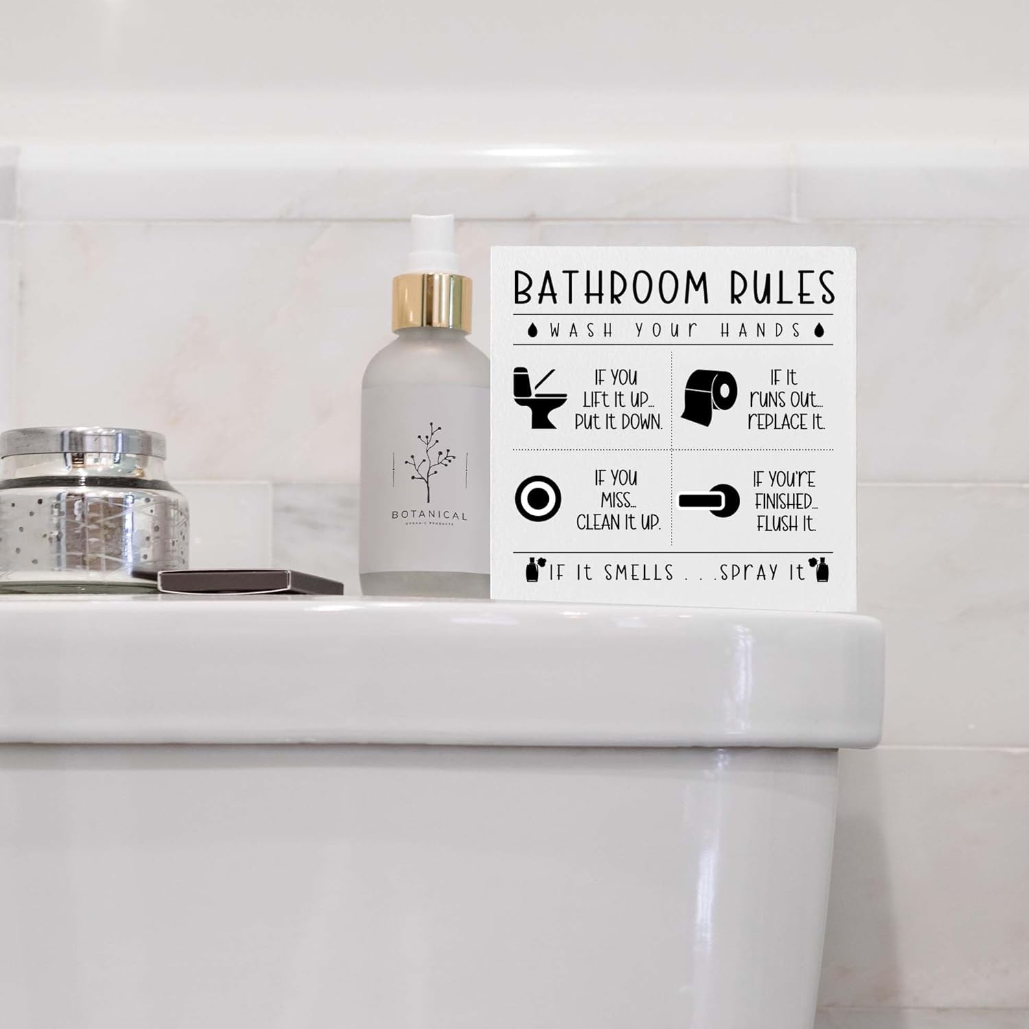 Regine Switzerland Funny Bathroom Sign - Rustic Wooden Decor for Restroom | Perfect Gift for Holidays