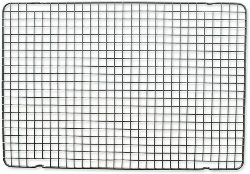 Nordic Ware Nonstick Baking & Cooling Grid - Oven Safe Steel | 1/2 Sheet Size