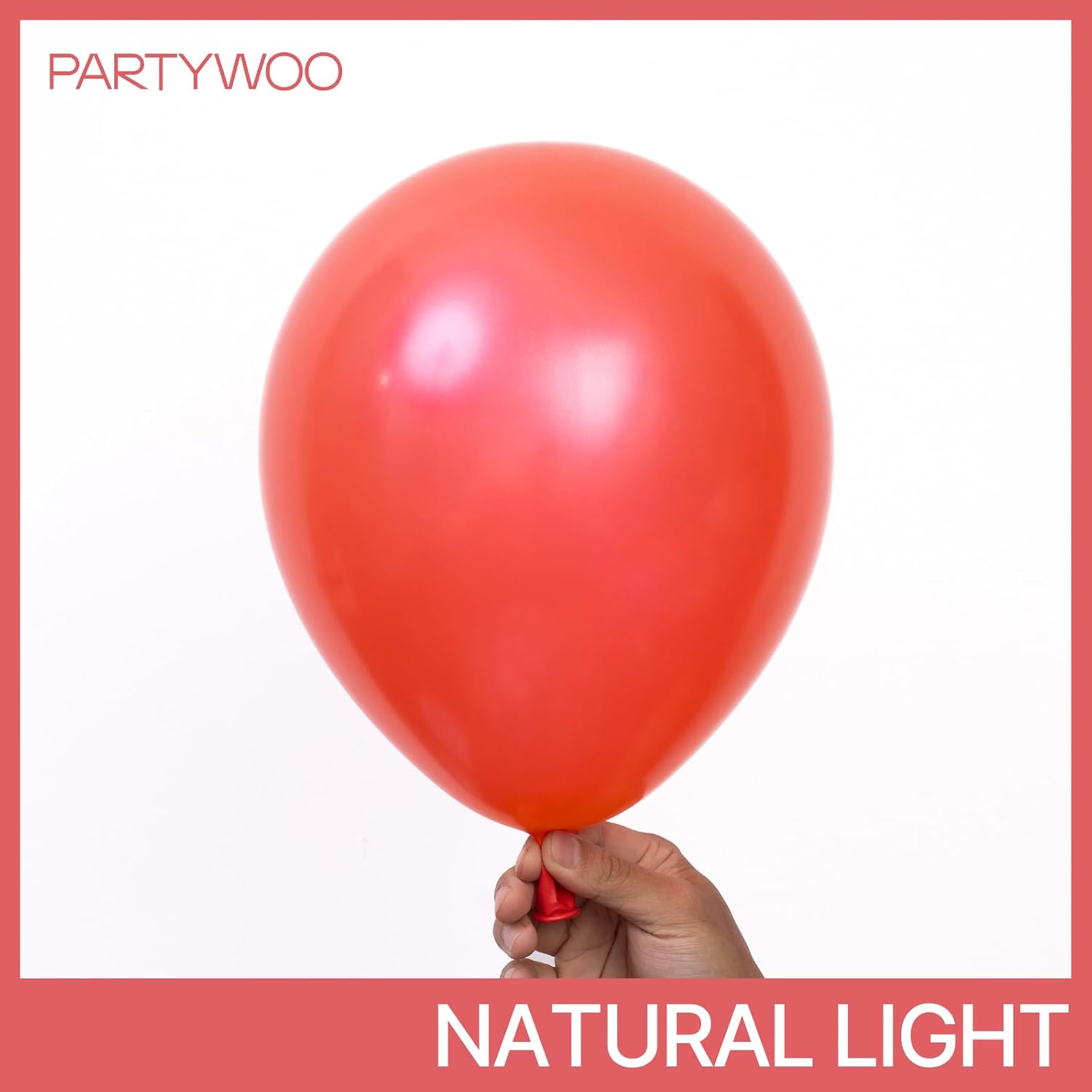 PartyWoo Red Latex Balloons - 50pcs 12 Inch Helium Balloons for Graduation, Weddings & Birthdays