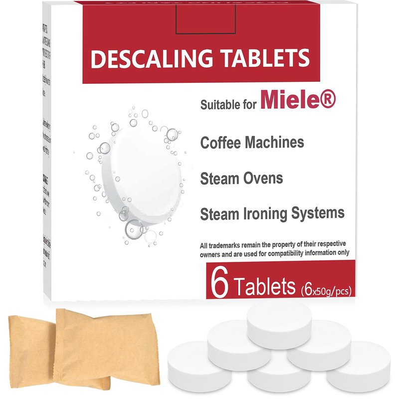 Descaling Tablets Compatible with Miele Descaling Tablets (6 Count)