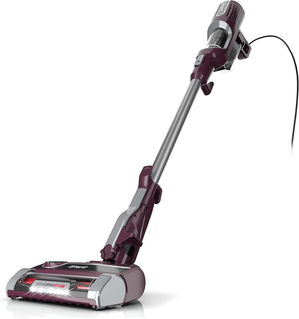 Shark HZ702 Ultralight PetPro Corded Stick Vacuum - PowerFins & Odor Neutralizer Technology | Wine Purple