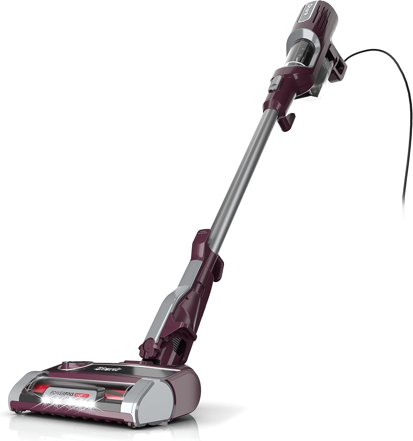 Shark HZ702 Ultralight PetPro Corded Stick Vacuum - PowerFins & Odor Neutralizer Technology | Wine Purple