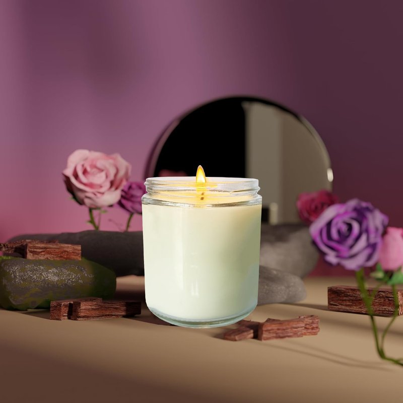 Veiuwa 12 Pcs 8 Oz Bulk White Soy Candles,Vanilla Scented Candles Set,Bulk Aromatherapy Candle,Great Stress Relieving Scented Candle for Girls as a Gift for Birthdays, Weddings and More!