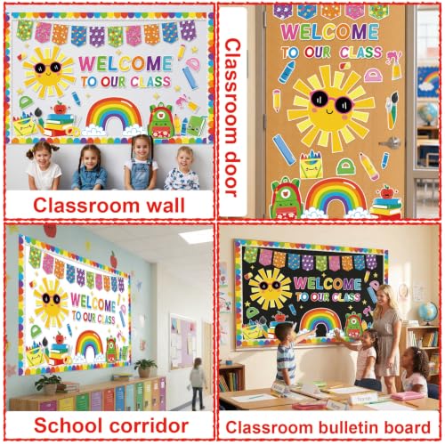 Welcome to Our Class Bulletin Board Decoration Set - Laminated Classroom Decor