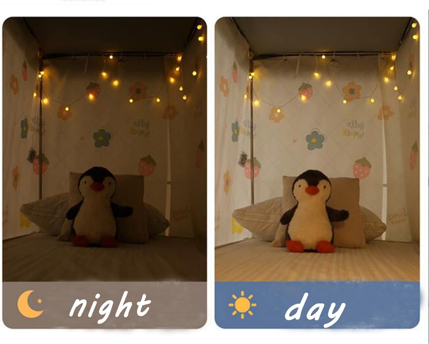 XGOPTS Bottom Bunk Bed Curtains Students Dormitory Bunk Bed Curtains Loft Bedroom Privacy Curtains Single Sleeper Blackout Cloth Bed Tent Curtain Shading Net Lightproof Bedding Spread Curtain Canopy