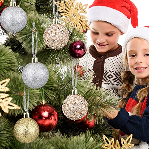 Silver Christmas Ornament Hangers 200 Pack 10.6in Holiday Tree Decorations