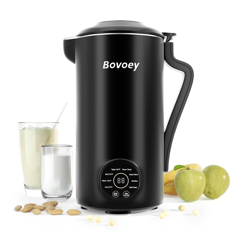 Electric Milk Frother Handheld Bundle,4 in 1 Automatic Milk Frother and Steamer Set,Cold Foam Maker Set for Hot Chocolate,Latte,Cappuccino and Macchiato (Black01)