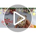 FristChoice 12oz Christmas Wine Tumblers Set with Lids & Straws - Holiday Insulated Stemless Cups, 2 Pack