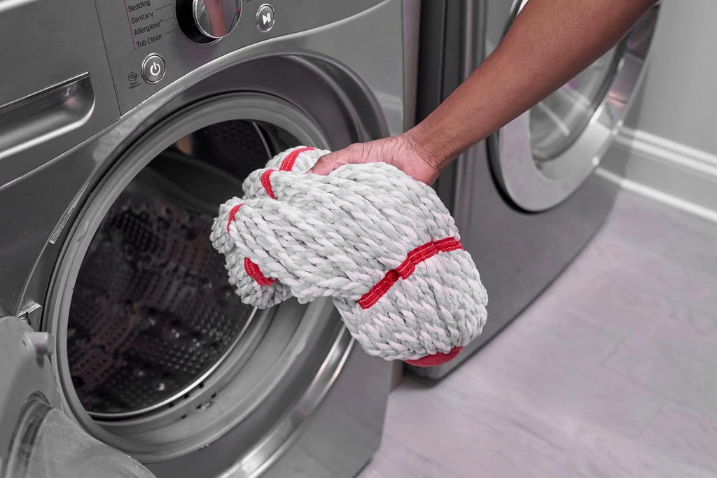 Rubbermaid Microfiber Twist Mop Kit - Machine Washable with 2 Refills | Lightweight & Safe for All Floor Types