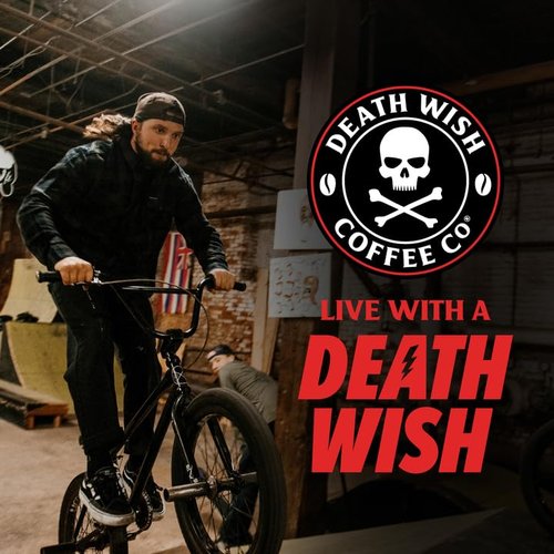 Death Wish Coffee, Dark Roast Ground Coffee, USDA Organic and Fair Trade, 80 oz