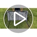 4ft Portable Folding Table, Heavy Duty Indoor Outdoor Picnic Dining Table