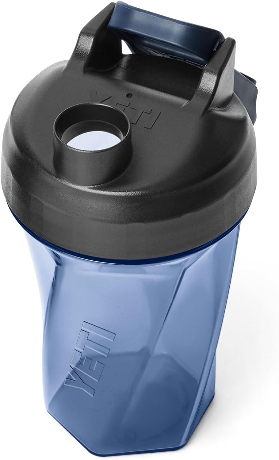 YETI Yonder Helimix Vortex Blender Shaker Bottle - 20oz Capacity | Portable Protein Drink Cup | Navy, Dishwasher Safe