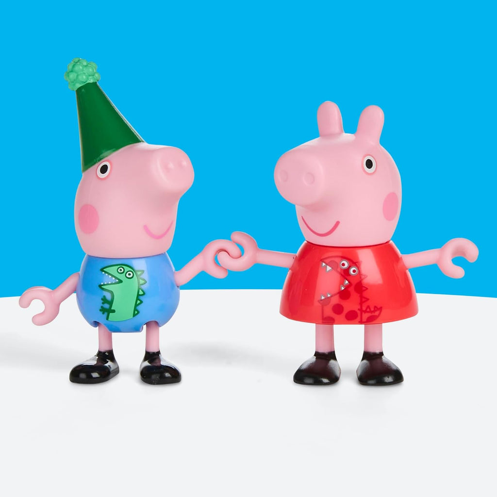 Peppa Pig George's Party Advent Calendar - 24 Surprise Toys & Stickers | Fun Preschool Gift for Ages 3+