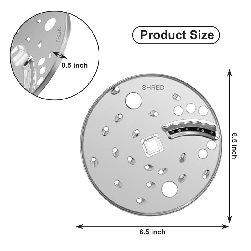SLICE SHRED DISC BLADE for Hamilton Beach Food Processor 70730 70670 70740 70760