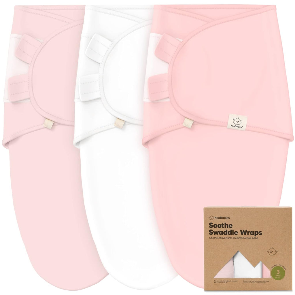 Organic Baby Swaddle Sleep Sacks by [Brand Name] - Soft & Snug for Newborns 0-3 Months | 3-Pack in Candy