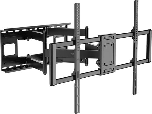 Mount-It! Heavy Duty XXL Full Motion TV Wall Mount - Supports Extra Large TVs Up to 264lb | VESA 900x600, Adjustable Swivel & Tilt for 60" to 120" Screens