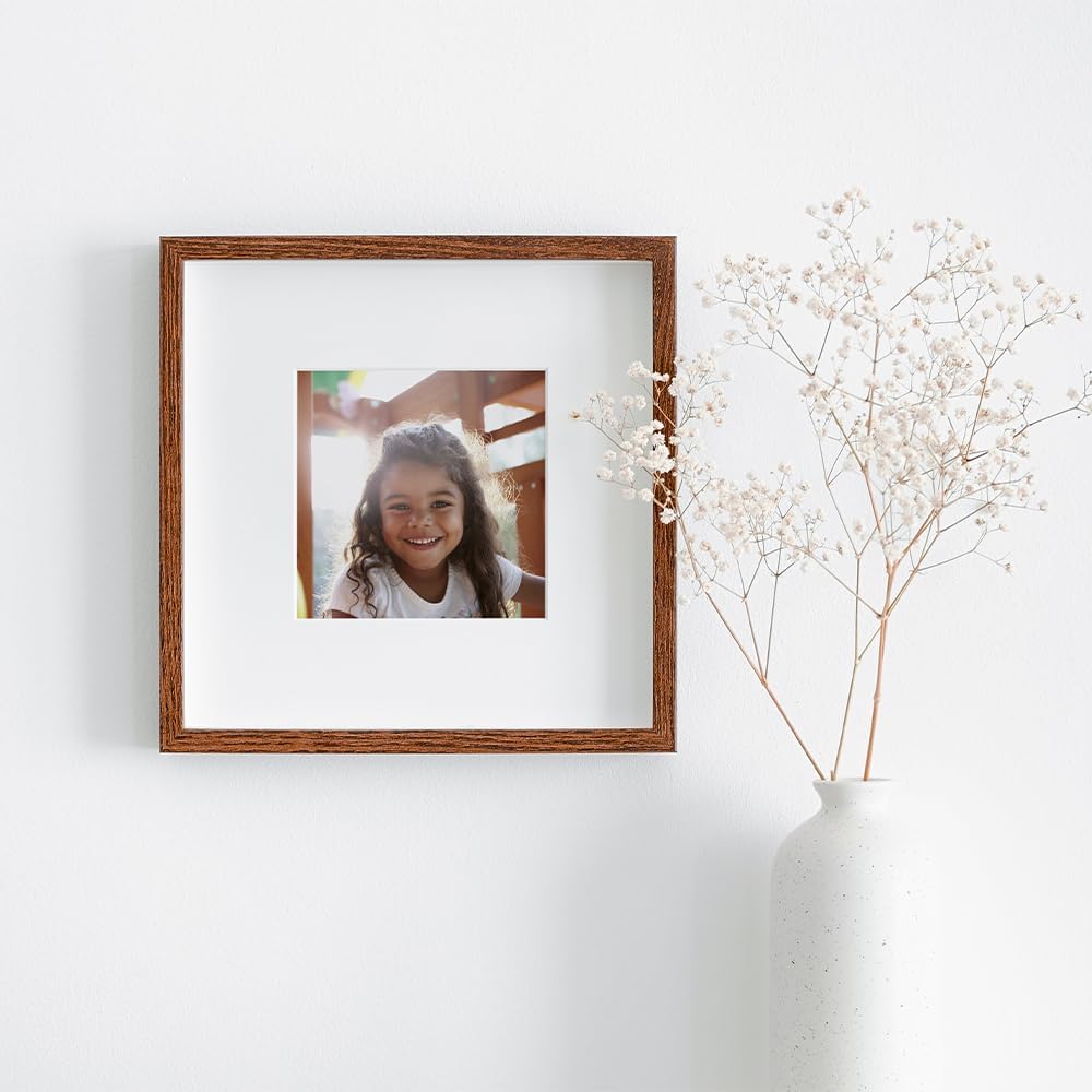 Skiennix 5x5 Square Photo Prints - Glossy Finish - Set of 10 High-Quality Prints