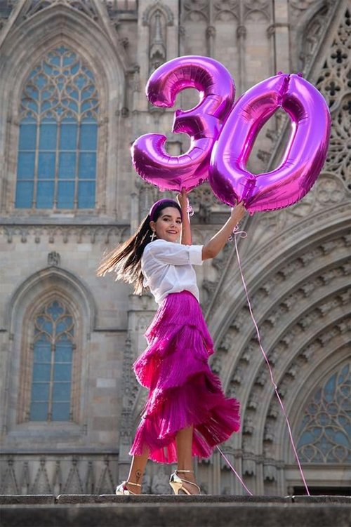 Hot Pink Number 9 Balloon by [Brand Name] - 40 Inch Party Decoration for Birthdays, Weddings & Graduations