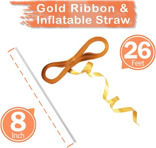 GOER 60th Birthday Balloons - 42 Inch Jumbo Rose Gold Foil Helium Decorations for Anniversary