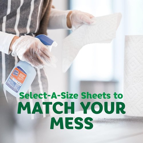 Bounty Select-A-Size Paper Towels - 2-Ply, 110 Sheets Per Roll | Ultra Absorbent & Strong