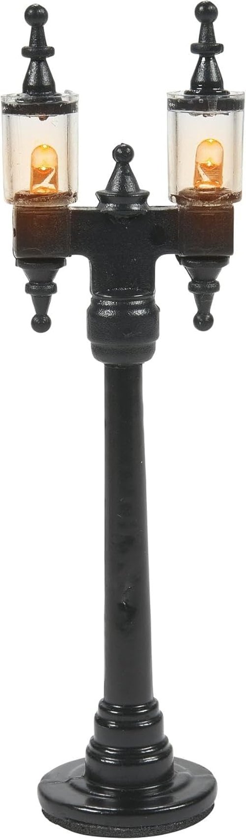 Department 56 Double Street Lamps | Village Accessory Figurine Set of 4 - Charming Decor
