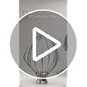 6-Wire Whip Attachment for 4.5Qt and 5Qt Tilt-Head Stand Mixers