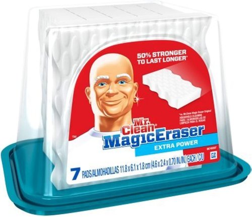 Mr Clean Magic Eraser Extra Power - 7 Count | Achieve a Deep, Noticeable Clean Effortlessly