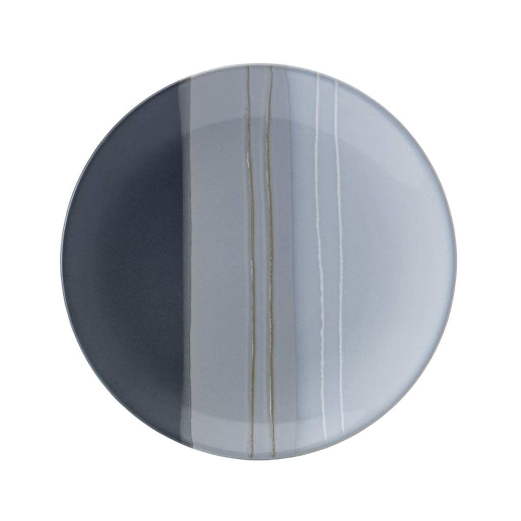 Pfaltzgraff Parker Gray 16 Piece Dinnerware Set, Service for 4, Gray