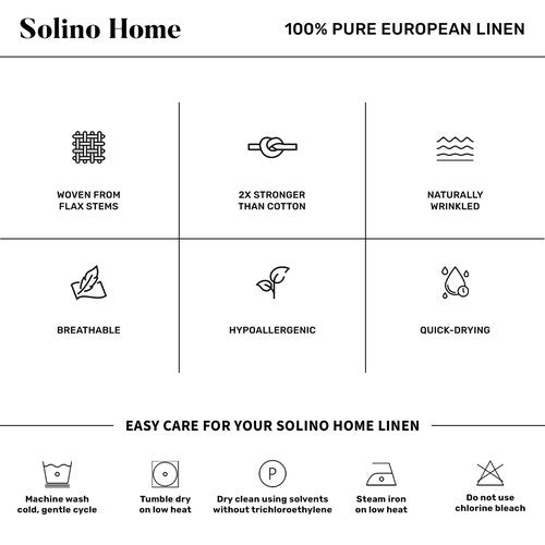 Solino Home Linen Gingham Tablecloth 60 x 90 Inch - 100% Pure Linen Checkered Sunny Orange Table Cloth for Rectangle Tables - Machine Washable Tablecloth for Spring, Easter, Mothers Day