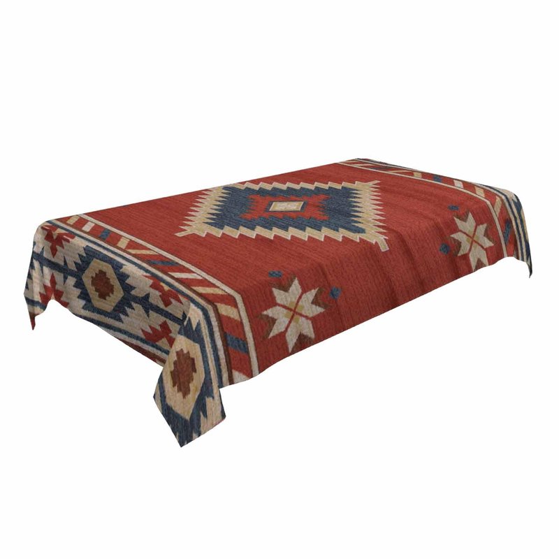 LoLo UoUo Southwest American Tablecloth for Rectangle Table 60x84 Inch Boho Style Kitchen Table Cover Decorations for Kicthen Home Dining Room Party Indoor or Outdoors Picnic