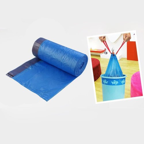 Fiaze 6 Gallon Drawstring Trash Bags - 200 Count Pack | Durable & Convenient Blue Design