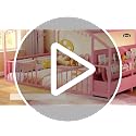 Twin Montessori House Bed with Guardrails, Book Shelf & Storage Drawers