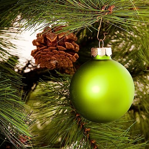 100 Pack Christmas Ornament Hooks - Metal Wire Hangers for Tree Decorations, Gold