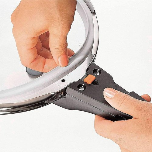 Anakel Home Pot Gasket Compatible with WMF Pressure Cooker Plus | Adaptable Replacement Silicone Sealing Ring, Silicone, Ø22 cm / Ø8.66in inner Diameter