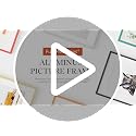 Fun Memories 16x16 Black Aluminum Frame with 12x12 White Mat, Tempered Glass