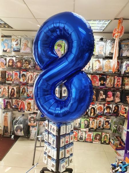 Number Balloons by Night Blue - 40 Inch 0 Balloon for Birthday Decorations | Perfect for Celebrations