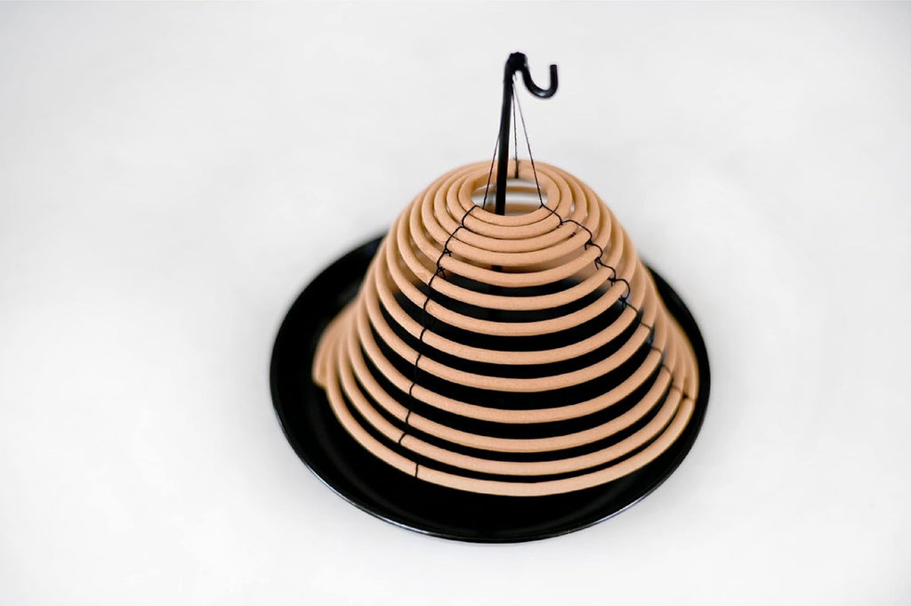 Rool Citronella Incense Coil - Outdoor Candles for Backyard & Camping | Includes Holder