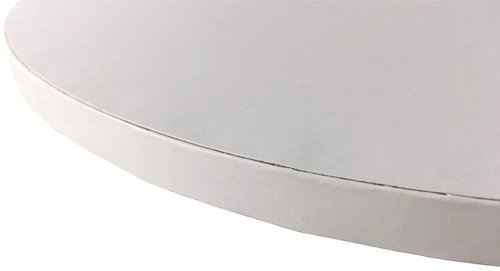6 Inch Cake Board Drums Round, 6-Pack, White, Sturdy 1/2" Thick for Heavy Or Multi-Tiered Cakes
