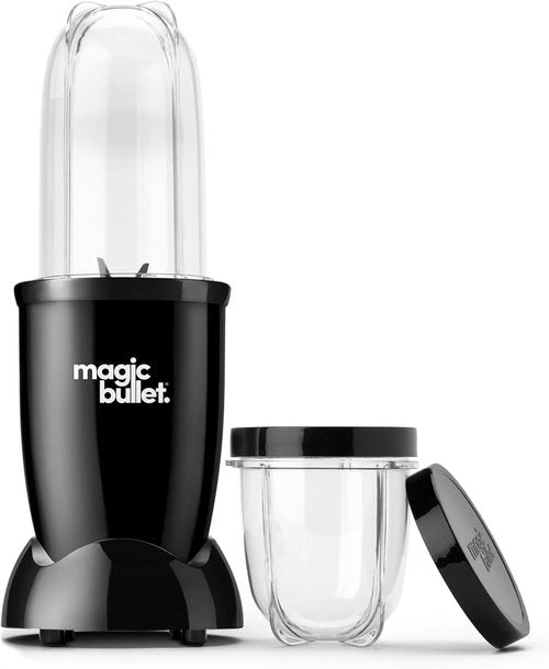 Magic Bullet® Blender Set - 7-Piece Compact Blender & Food Processor for Smoothies & Sauces - Silver