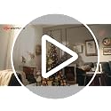 7.5FT Prelit Pencil Christmas Tree, Slim Hinged Fir Tree with 350 LED Lights