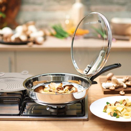 Fissler Premium Hook-In Glass Lid, 9.5 Inch