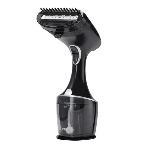Homedics PerfectSteam Handheld Garment Steamer for Clothes, Sheets and Curtains - 1550 Watts Portable Garment Steamer, Fast Heat, Turbo Power, 15-Minute Continuous Steam, Built-In Crease Attachment