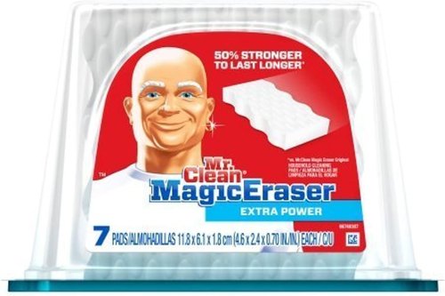 Mr Clean Magic Eraser Extra Power - 7 Count | Achieve a Deep, Noticeable Clean Effortlessly